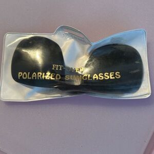 Polarized Clip On Flip Up Large Fit-Over Sunglasses